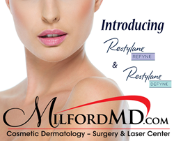 Restylane Refyne and Restylane Defyne now available at MilfordMD.com