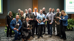 Back (L to R): Linda Zimmer, Leo Bate, Mary Peterson, Jay Curcio, Robert Hobart, Peter Dervin
Middle (L to R): Tina Nyce, Jay Nyce, Wade Bartlett, Robert Boyker, Louise Fair
Front (L to R) Kneeling: Saul Castaneda, Alberto Carillo