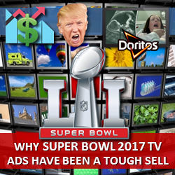 Why 2017 Super Bowl TV Ads Have Been a Tough Sell