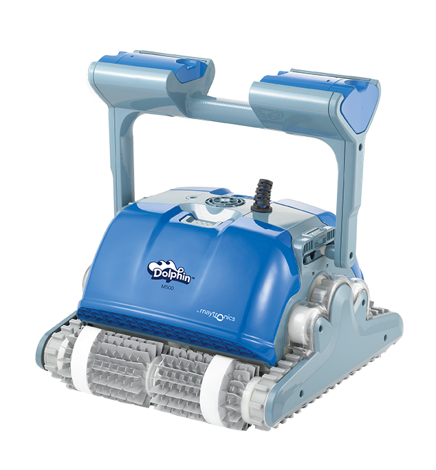 Control The New Dolphin M500 Robotic Pool Cleaner With Bluetooth Technology