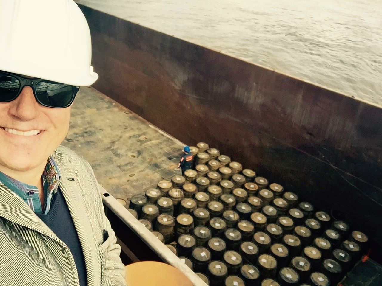 Cane Land Distillery's Original Mississippi Floated Whisky (OMFW) Arrives at the Port of New Orleans