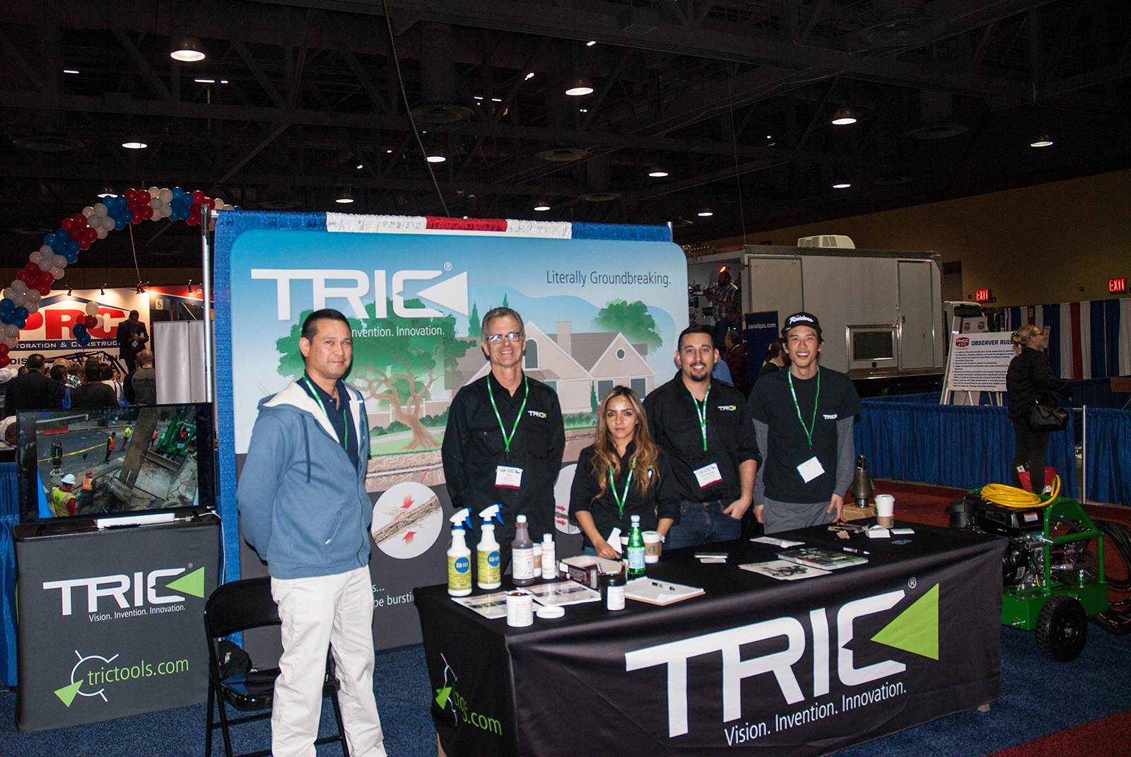 TRIC Tools Traveled To Long Beach To Showcase Its Technology At The
