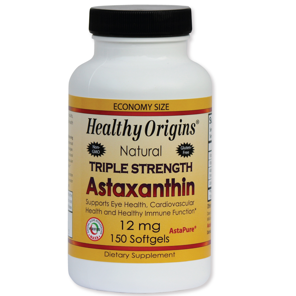 Healthy Origins Astaxanthin Products Receive the NAXA Verified Seal