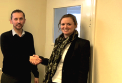 Mel from Caplor energy and Nathan from Eco Save