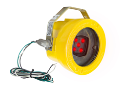 Low Voltage Explosion Proof Red Forklift LED Warning Spotlight