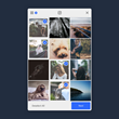 Filestack mobile upload widget dialog - select images from Instagram