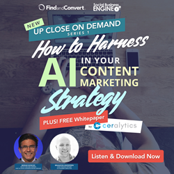 Podcast: How to Harness AI in your Content Marketing Strategy