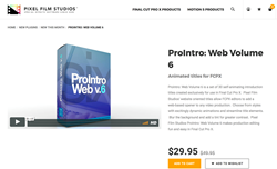 ProIntro Web Volume 6 - FCPX Intros - PFS