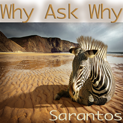 Sarantos song artwork Why Ask Why solo music artist Voice of Chicago new pop rock free release ASK Childhood Cancer Foundation Charity