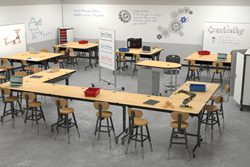 Makerspace classroom furniture from Balt