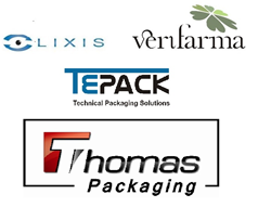 Lixis, Verifarma, and Tepack Logos
