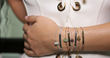 Charity bracelet designed by YouTube star Carli Bybel for WAH Foundation