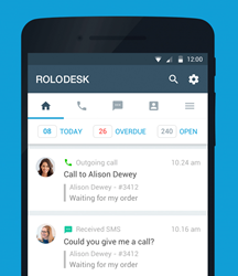 Rolodesk - mobile-first customer support solution for SMBs