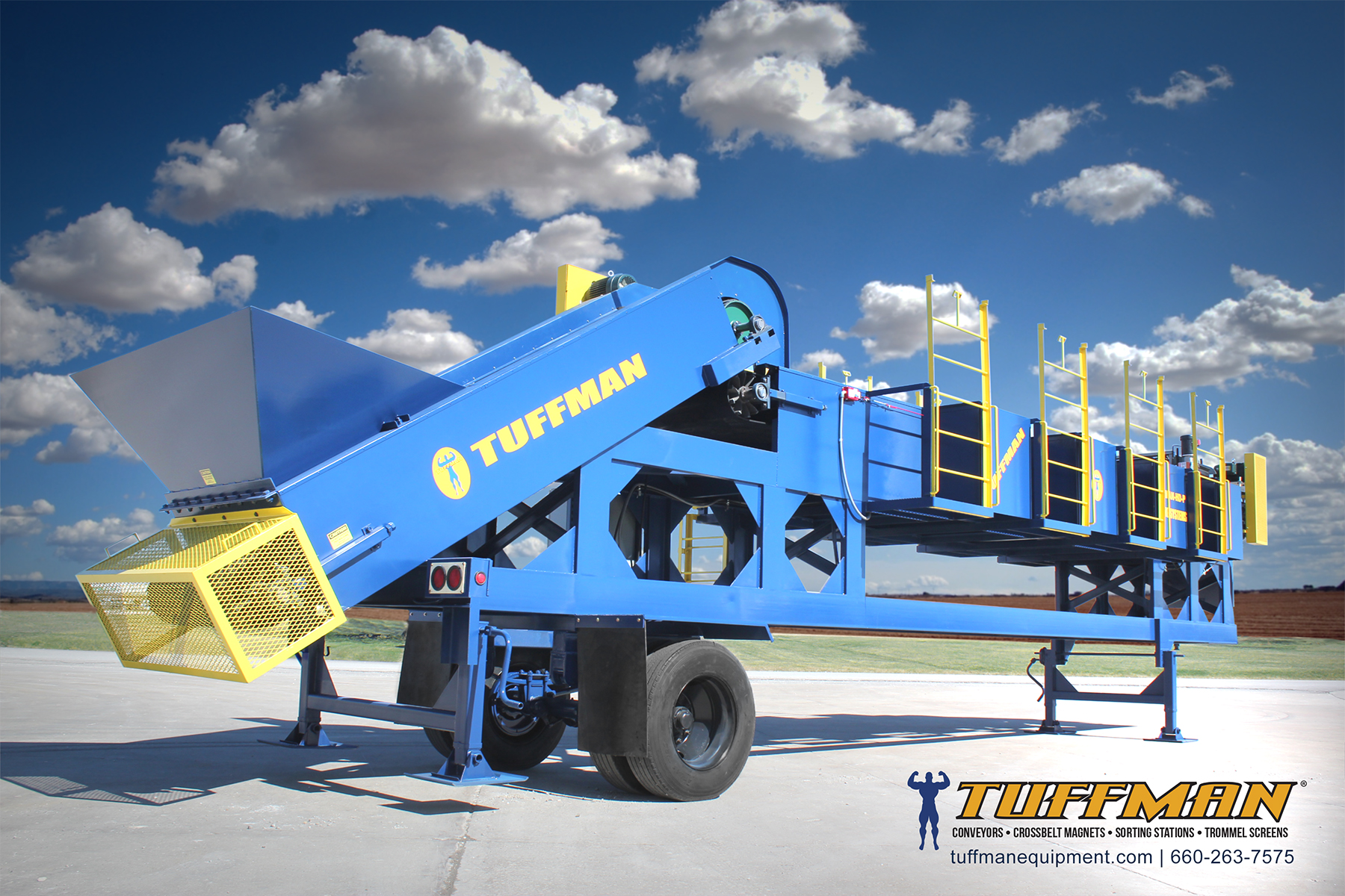 Tuffman® Equipment Makes Recycling Easier