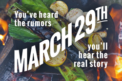 You've heard the rumors and on March 29, 2017, you'll hear the real story from us