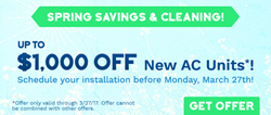 All Year Cooling Spring Sale Coupon