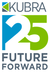 KUBRA 25 Year Anniversary Logo