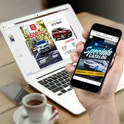 automotive dealership Dynalog digital catalog