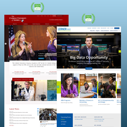 best university website design awards