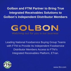 Golbon and FTNI Integrated Receivables Partnership Announcement Image