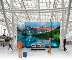 Video wall system is powered with Breeze cloud CMS