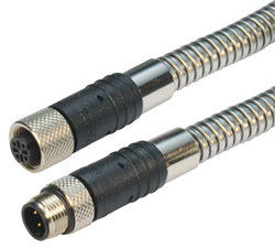 Premium Armored M12 Cable Assemblies