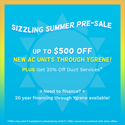All Year Cooling Pre-Sale Coupon