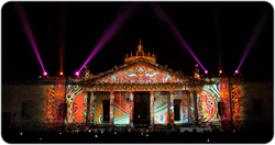 GDLUZ festival of light held in Guadalajara, Mexico