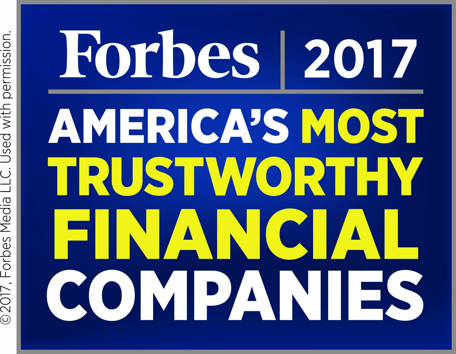 UFG Named to Forbes’ ® 2017 List of “America’s 50 Most Trustworthy