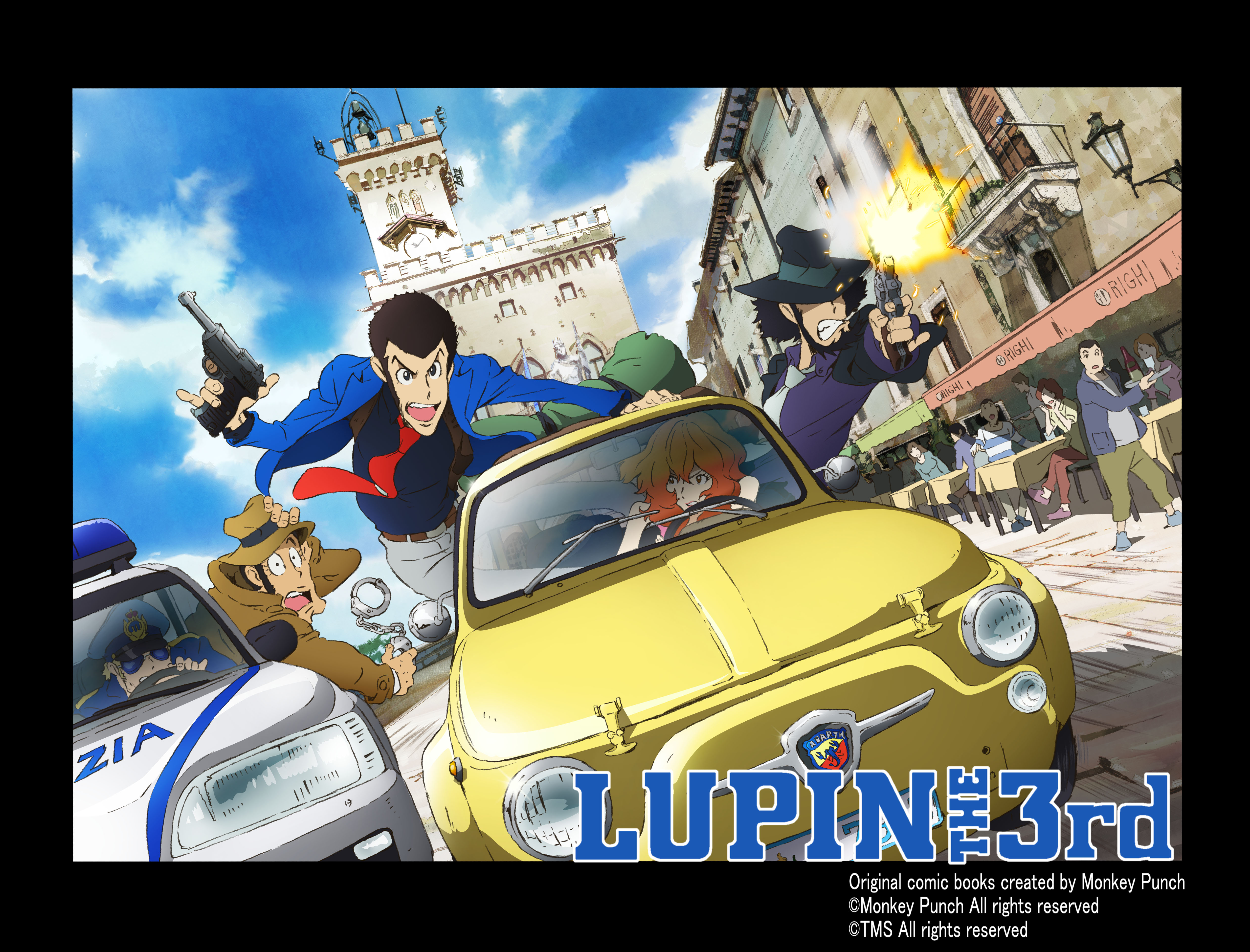 Tms Announces Lupin The 3rd Part 4 The Most Recognized Japanese Animation Tv Series Will Debut On Adult Swim On June 17th