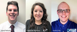 Jared Nelson, Justin Gilg and Gabrielle Wythers of Huffman Engineering