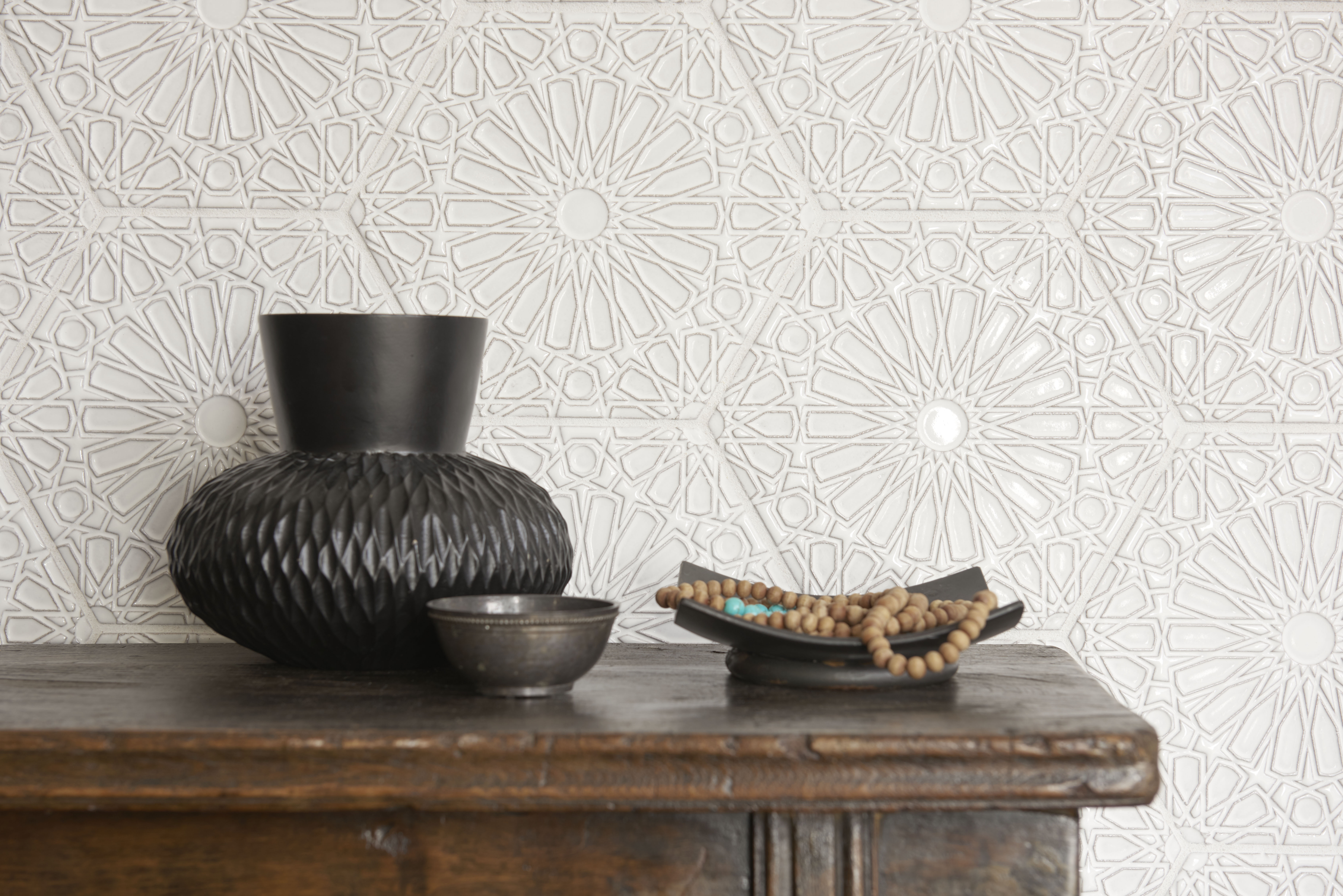 New Andalucia by Walker Zanger Features Layered Geometrics and Patina