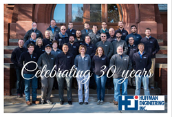 Huffman Engineering Celebrates 30 Year Anniversary