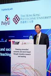 Professor Timothy W. Tong, PolyU President