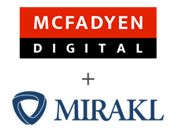 McFadyen Digital and Mirakl partnership logos
