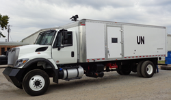 Armortek Riot Control Water Cannon Truck for the U.N. - SRC Truck