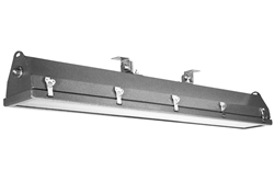 Hazardous Location LED Rig Light with Motion + Day/Night Sensor