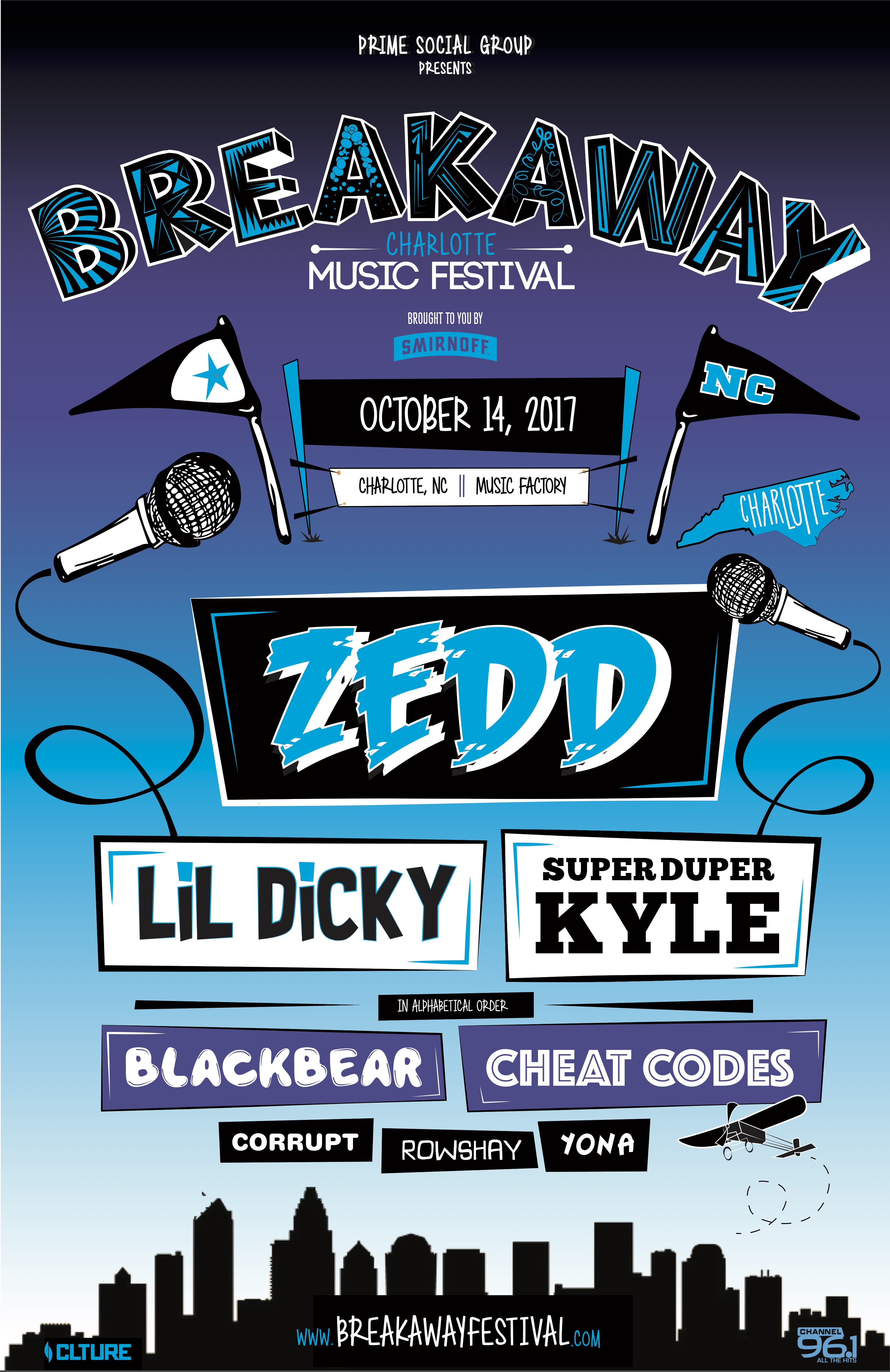Zedd Announced as Headliner of Breakaway Music Festival Brand Expansion