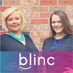 Blinc Digital Group's co-founders, Brienna Pinnow (left) Lindsey Harju (right), collaborate with data-driven companies to build new products and successfully take them to market.
