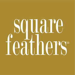 Square Feathers Logo