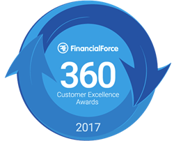 FinancialForce 360 Customer Excellence Award 2017