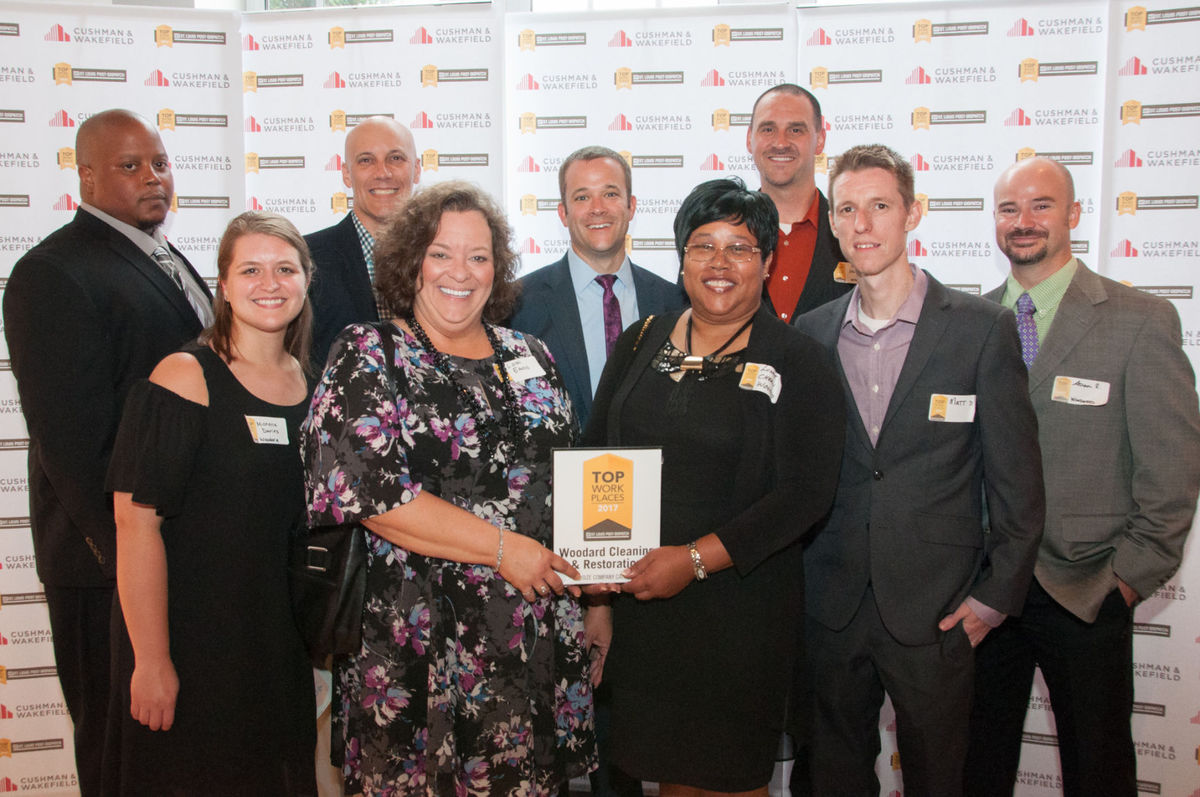 71Year St. Louis Company, Woodard Cleaning and Restoration, Earns 2017