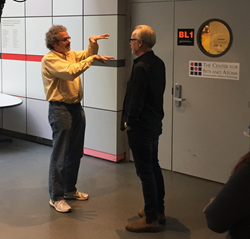 Adam Savage on a national Maker Tour, sponsored by Chevron, tours MIT's Center for Bit & Atoms and listens to Neil Gershenfeld talk about the future of making. fabbing, makerspace, Boston, digital fabrication