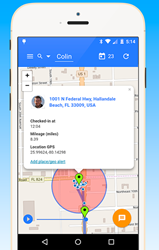 Pocady allows anyone to track the GPS coordinates of their personal and business contacts, as well as access check-in and mileage information, both from the mobile app and also from any browser - whether mobile or on a desktop or laptop.