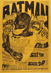 World record price offered for this Bill Graham BG-2 Batman Fillmore Auditorium 3/18/66 concert poster
