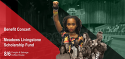 2nd Annual Meadows Livingstone Scholarship Fund Concert Flyer