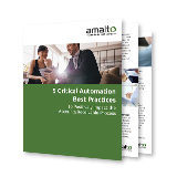 Amalto releases new eBook on Automation Best Practices
