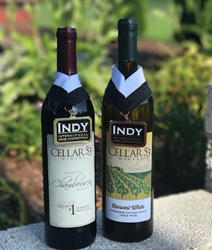 two bottles of wine, both award winning