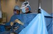 Dr. George Rappard performs an endoscopic lumbar surgery