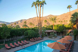 The Santiago has the largest swimming pool at any Palm Springs resort, at an expansive 20 feet by 50 feet.